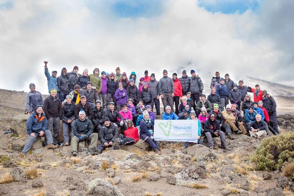 Kilimanjaro trek with Velindre